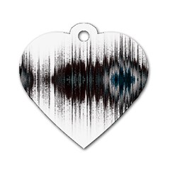 Light Dog Tag Heart (one Side) by ValentinaDesign