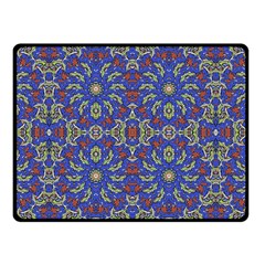 Colorful Ethnic Design Fleece Blanket (small) by dflcprints