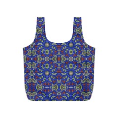 Colorful Ethnic Design Full Print Recycle Bags (s)  by dflcprints