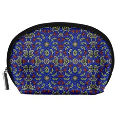 Colorful Ethnic Design Accessory Pouches (large)  by dflcprints