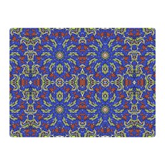 Colorful Ethnic Design Double Sided Flano Blanket (mini)  by dflcprints