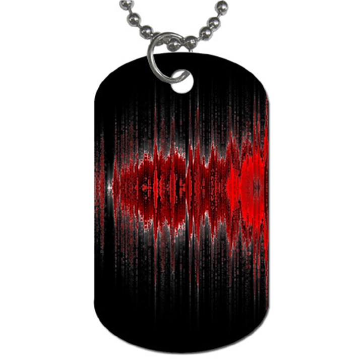 Light Dog Tag (One Side)