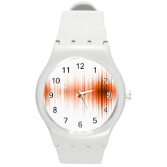 Light Round Plastic Sport Watch (m) by ValentinaDesign