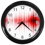 Light Wall Clocks (Black) Front