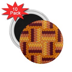 Geometric Pattern 2 25  Magnets (10 Pack)  by linceazul