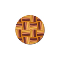 Geometric Pattern Golf Ball Marker by linceazul