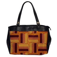 Geometric Pattern Office Handbags by linceazul