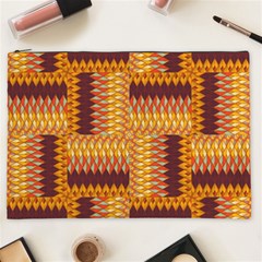 Geometric Pattern Cosmetic Bag (xxl)  by linceazul