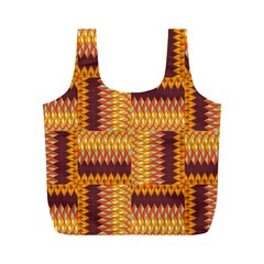 Geometric Pattern Full Print Recycle Bags (m)  by linceazul