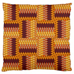 Geometric Pattern Standard Flano Cushion Case (one Side) by linceazul