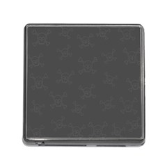 Skull Pattern Memory Card Reader (square) by ValentinaDesign