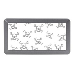 Skull Pattern Memory Card Reader (mini) by ValentinaDesign