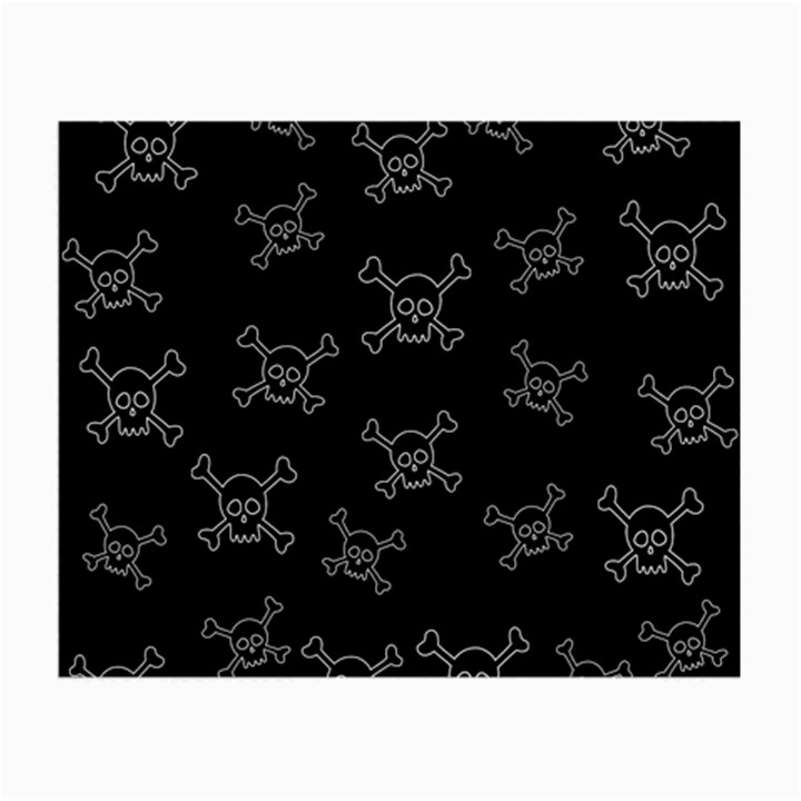 Skull pattern Small Glasses Cloth