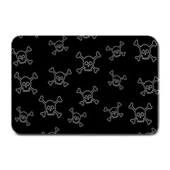 Skull Pattern Plate Mats by ValentinaDesign