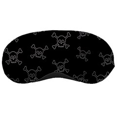 Skull Pattern Sleeping Masks by ValentinaDesign