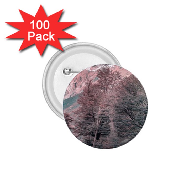 Gravel Empty Road Parque Nacional Los Glaciares Patagonia Argentina 1.75  Buttons (100 pack) 