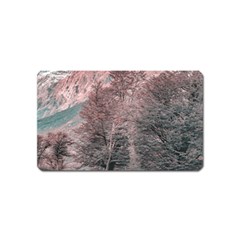 Gravel Empty Road Parque Nacional Los Glaciares Patagonia Argentina Magnet (name Card) by dflcprints