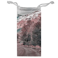 Gravel Empty Road Parque Nacional Los Glaciares Patagonia Argentina Jewelry Bag by dflcprints