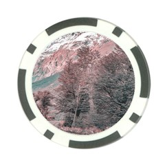 Gravel Empty Road Parque Nacional Los Glaciares Patagonia Argentina Poker Chip Card Guard by dflcprints