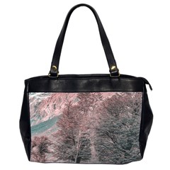 Gravel Empty Road Parque Nacional Los Glaciares Patagonia Argentina Office Handbags (2 Sides)  by dflcprints