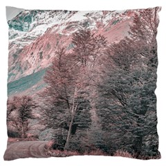 Gravel Empty Road Parque Nacional Los Glaciares Patagonia Argentina Standard Flano Cushion Case (two Sides) by dflcprints