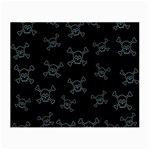 Skull pattern Small Glasses Cloth (2-Side) Back