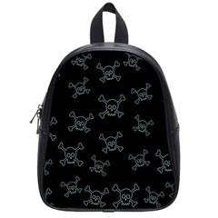 Skull Pattern School Bags (small)  by ValentinaDesign