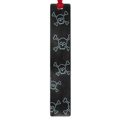 Skull Pattern Large Book Marks by ValentinaDesign