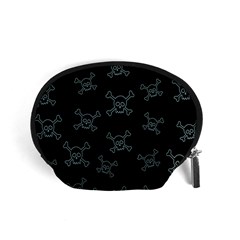 Skull Pattern Accessory Pouches (small)  by ValentinaDesign