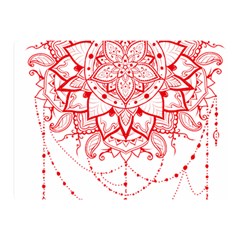 Mandala Pretty Design Pattern Double Sided Flano Blanket (mini)  by Nexatart