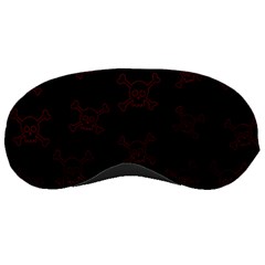 Skull Pattern Sleeping Masks by ValentinaDesign