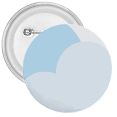 Cloud Sky Blue Decorative Symbol 3  Buttons by Nexatart