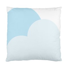 Cloud Sky Blue Decorative Symbol Standard Cushion Case (one Side) by Nexatart