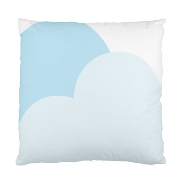 Cloud Sky Blue Decorative Symbol Standard Cushion Case (One Side)