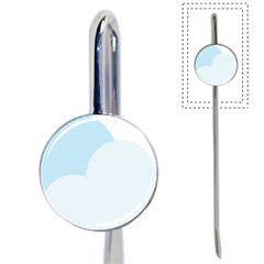 Cloud Sky Blue Decorative Symbol Book Mark by Nexatart