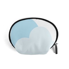 Cloud Sky Blue Decorative Symbol Accessory Pouches (small)  by Nexatart