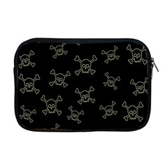 Skull Pattern Apple Macbook Pro 17  Zipper Case by ValentinaDesign