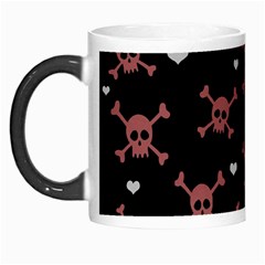 Skull Pattern Morph Mugs by ValentinaDesign