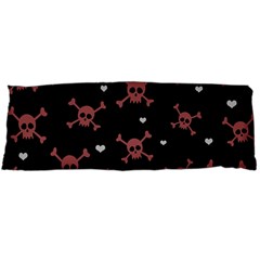 Skull Pattern Body Pillow Case (dakimakura) by ValentinaDesign