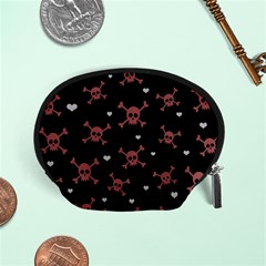 Skull Pattern Accessory Pouches (small)  by ValentinaDesign