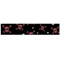 Skull Pattern Flano Scarf (large)