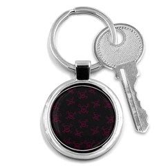 Skull pattern Key Chains (Round) 