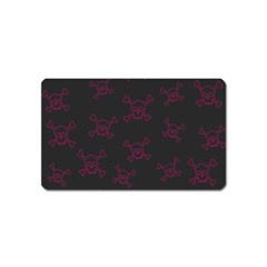 Skull pattern Magnet (Name Card)