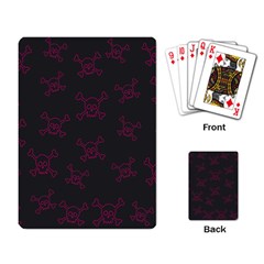 Skull pattern Playing Card