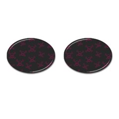 Skull pattern Cufflinks (Oval)