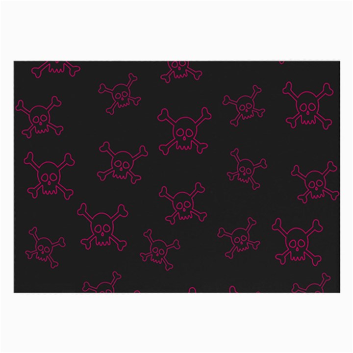 Skull pattern Large Glasses Cloth