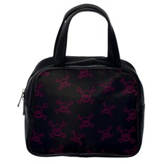 Skull pattern Classic Handbags (One Side)