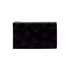 Skull pattern Cosmetic Bag (Small) 