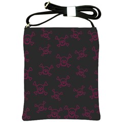 Skull pattern Shoulder Sling Bags