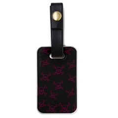 Skull pattern Luggage Tags (One Side) 